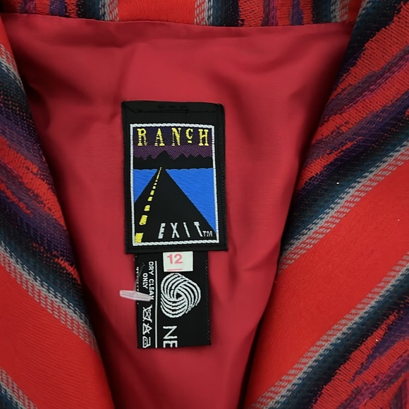 Ranch exit southern pure wool western red vez, size 12 - Picture 2 of 5